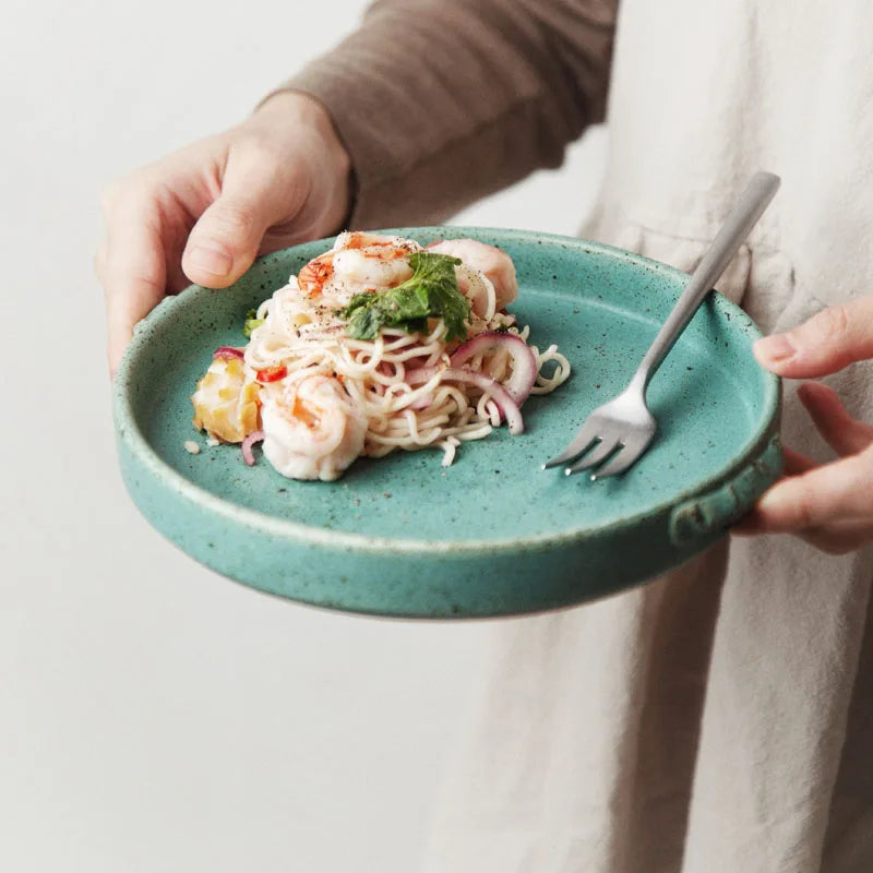 Japanese Green Ceramic Tableware