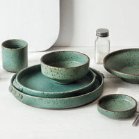 Japanese Green Ceramic Tableware