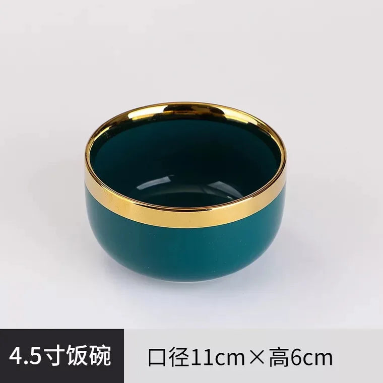 Golden Border Bone China