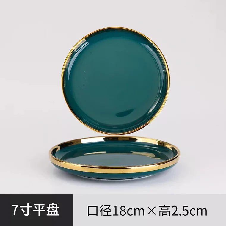 Golden Border Bone China