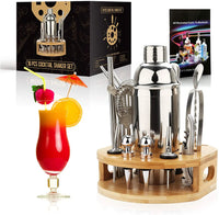 16-Piece Stainless Bartender Kit
