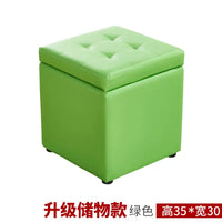 Folding Storage Ottoman Stool