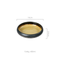 Ice Glaze Ceramic Plates