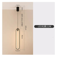 Modern Bedside LED Pendant