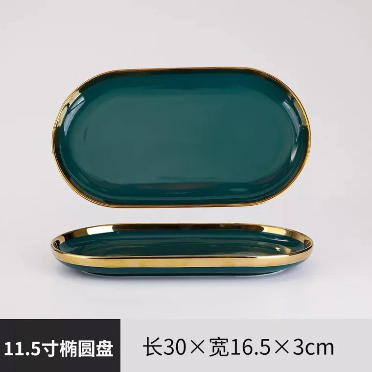 Golden Border Bone China