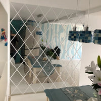 Geometric Triangle Mirror Stickers