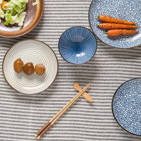 Japanese Blue Dinnerware Set