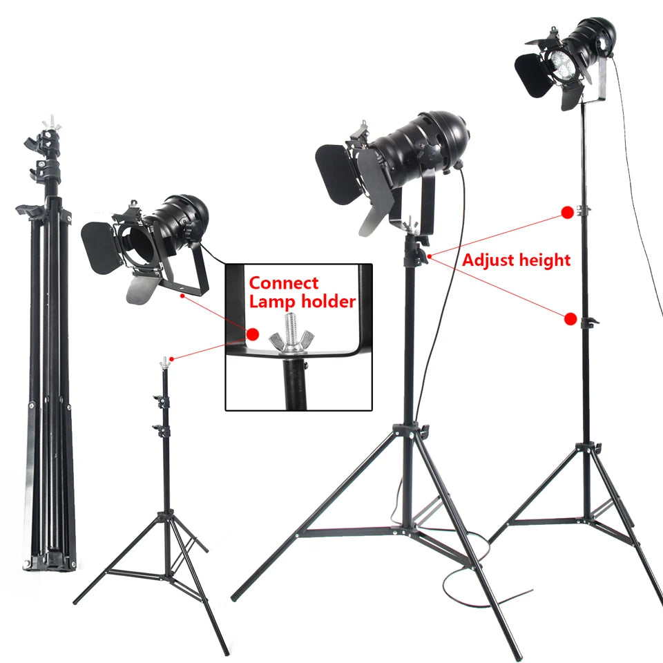 Industrial Tripod Floor Lamp