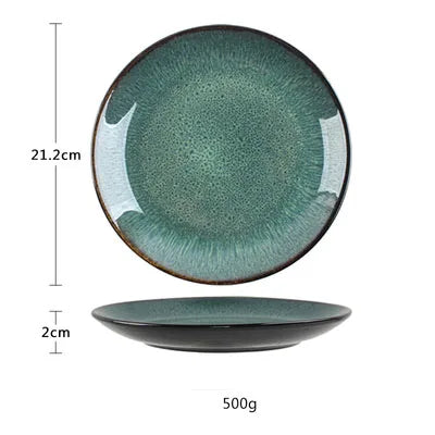 Peacock Porcelain Dinnerware Set