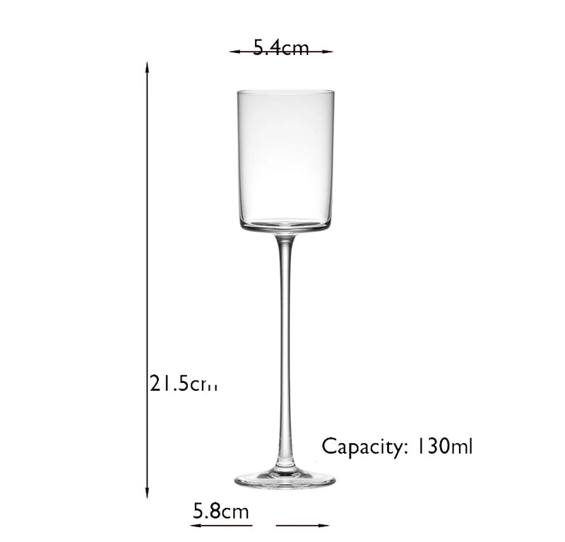 Hand Blown Champagne Flutes