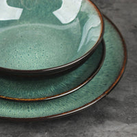 Peacock Porcelain Dinnerware Set