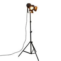 Industrial Tripod Floor Lamp