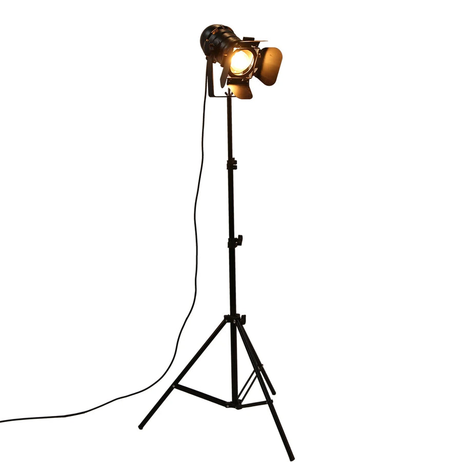 Industrial Tripod Floor Lamp