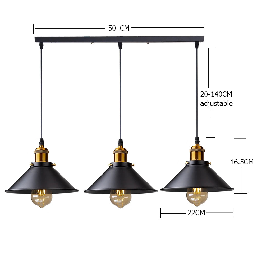 Vintage Metal Pendant Lamp