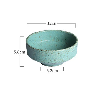 Japanese Green Ceramic Tableware