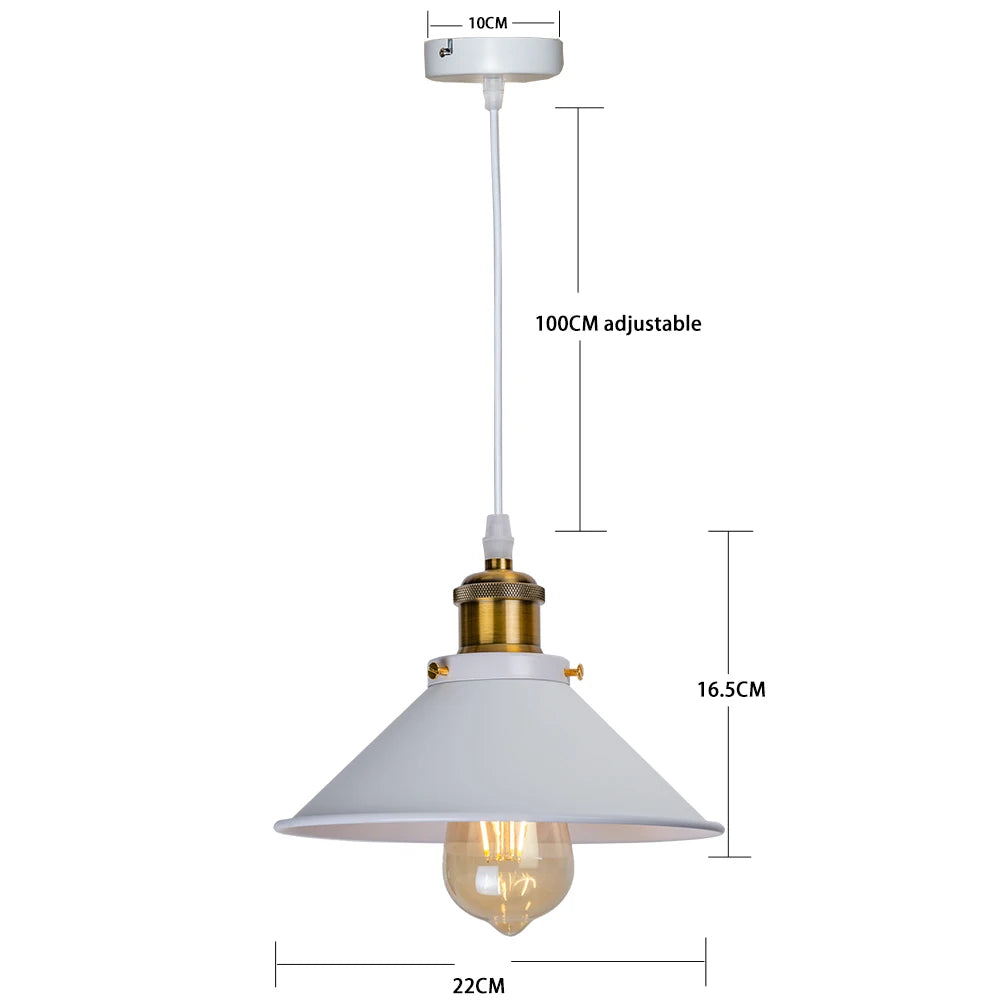 Vintage Metal Pendant Lamp