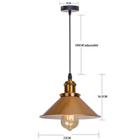 Vintage Metal Pendant Lamp