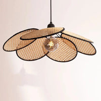 Woven Bamboo E27 Chandelier