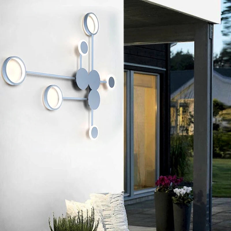 Nordic Multihead Wall Lamp