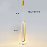Modern Bedside LED Pendant