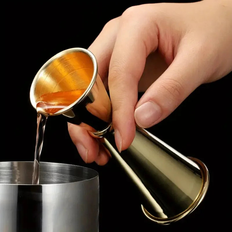 Double Shot Steel Jigger