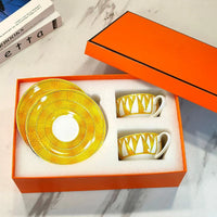 Geometric Bone China Tableware