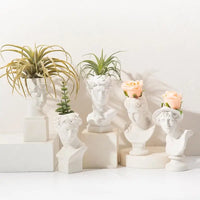 David Portrait Decorative Vase