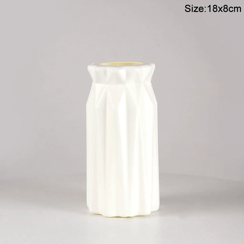Modern Plastic Flower Vase