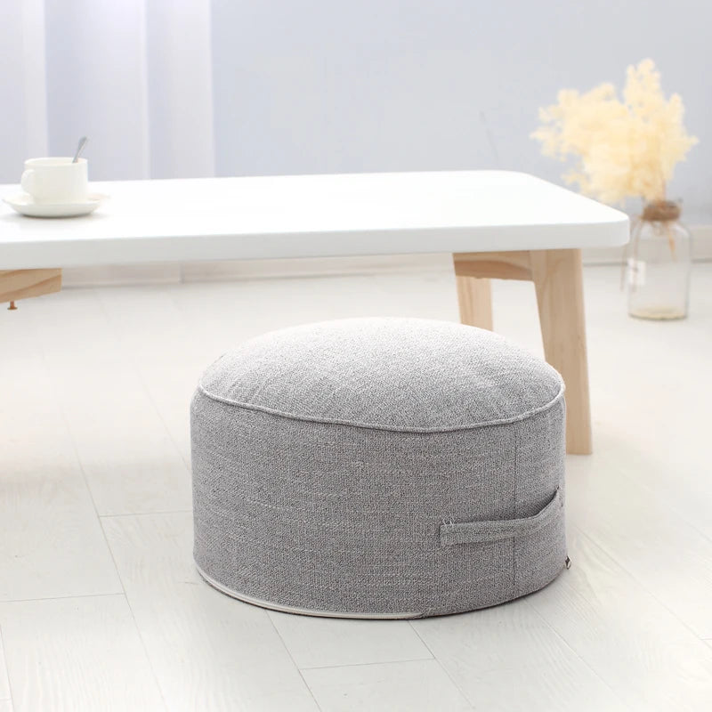 Round Meditation Floor Pouf