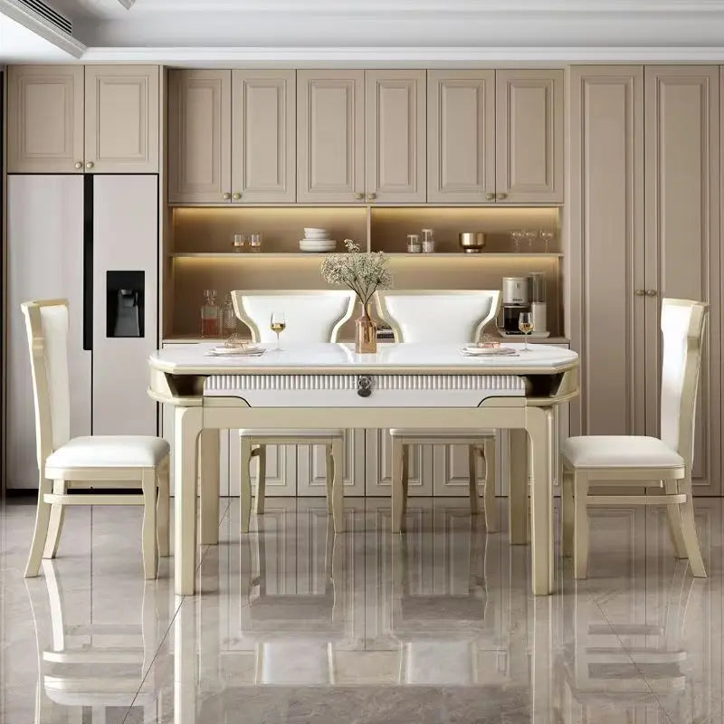 Marble Top Dining Set
