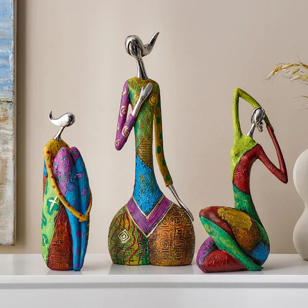 Nordic Abstract Figure Sculpture