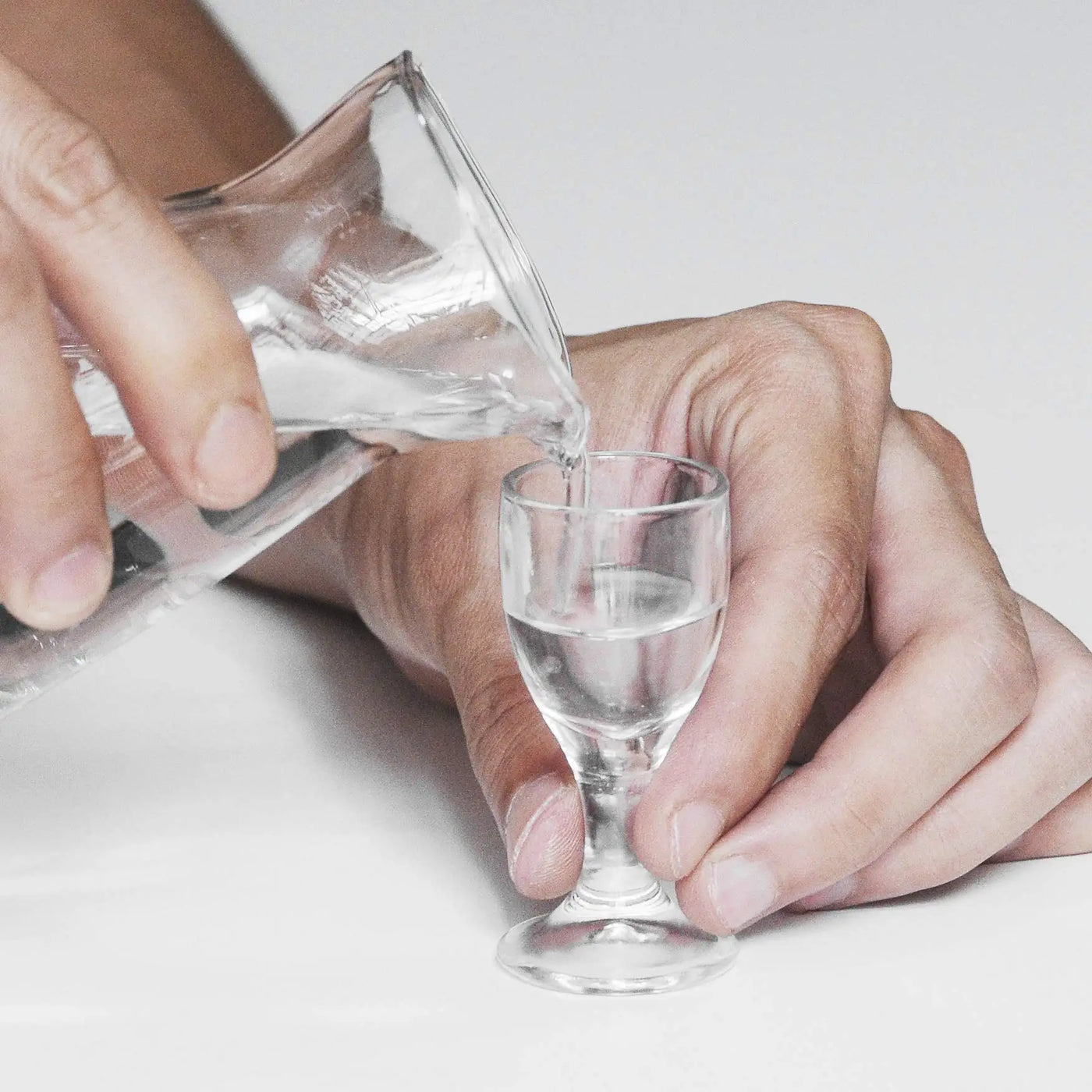 Mini Footed Shot Glasses