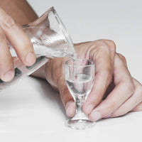 Mini Footed Shot Glasses