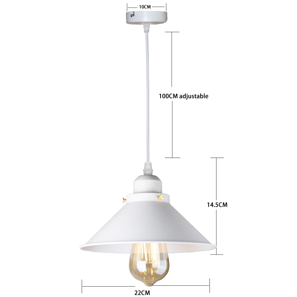 Vintage Metal Pendant Lamp