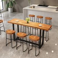 Solid Wood Bar Stool