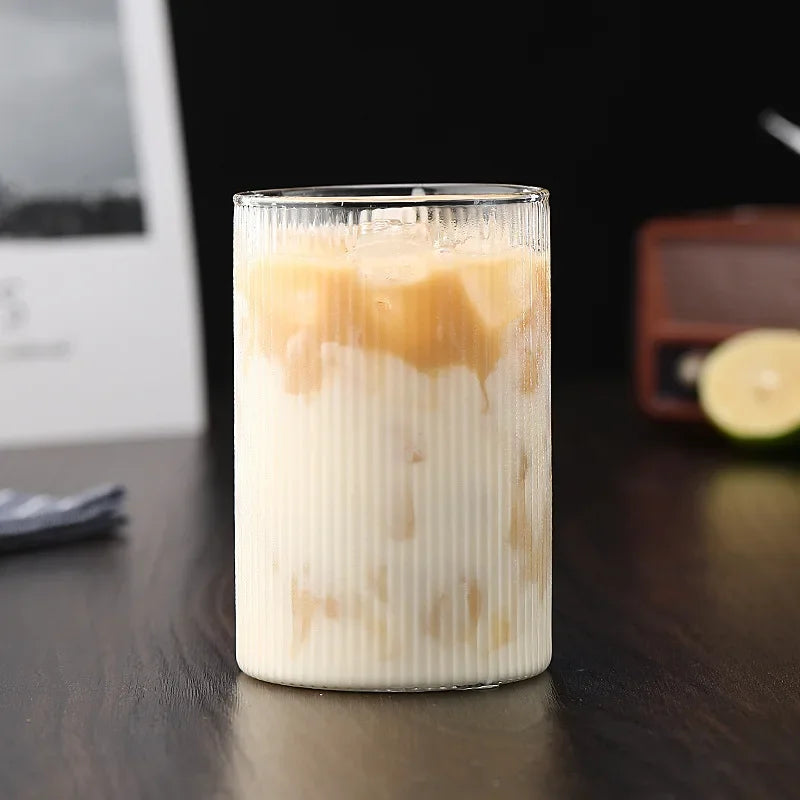 Japanese Striped Glass Tumblers