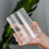 Japanese Striped Glass Tumblers
