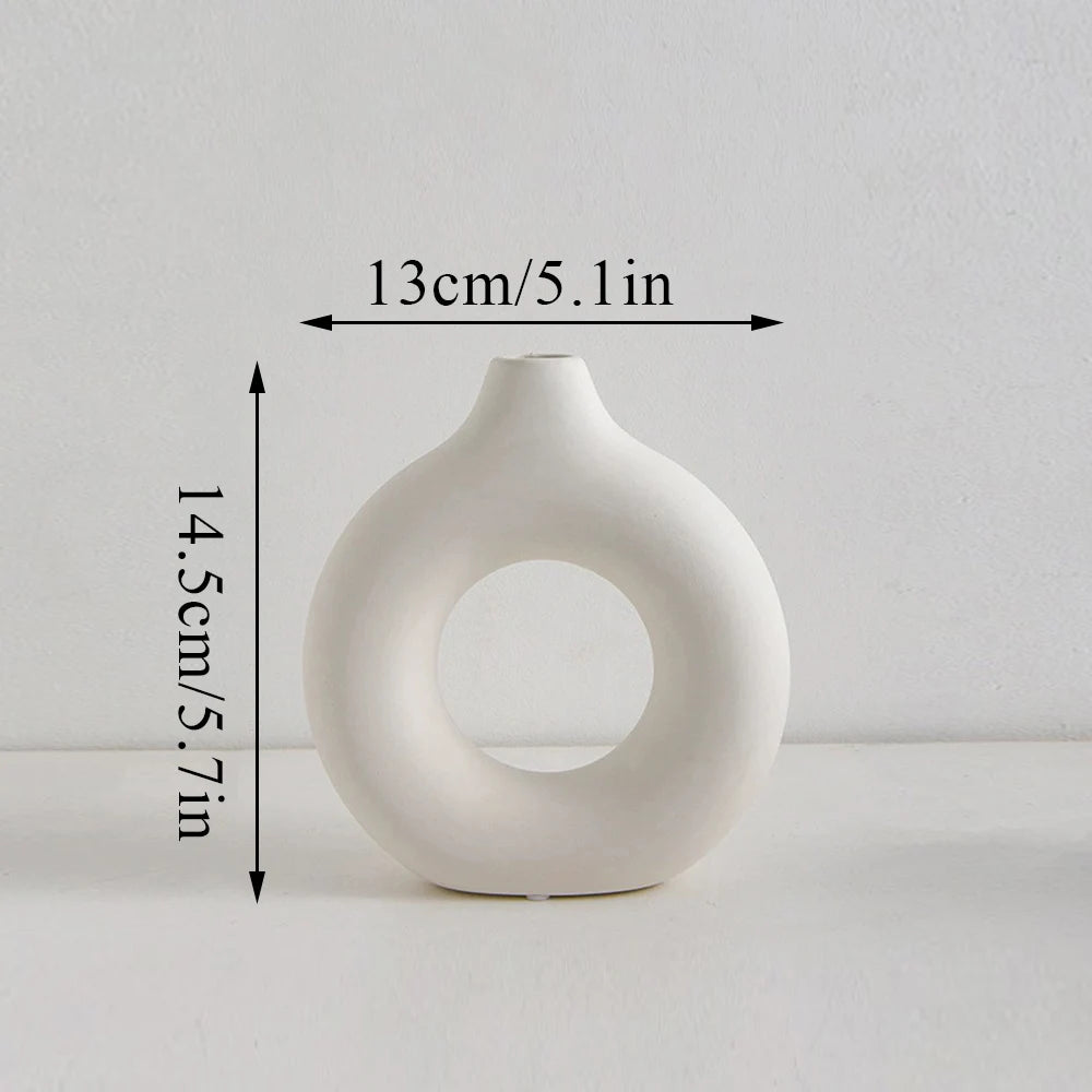 Nordic Hollow Decorative Vase
