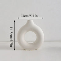 Nordic Hollow Decorative Vase