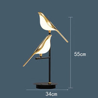 Bird Accent Floor Lamp
