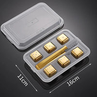Reusable Stainless Whiskey Cubes