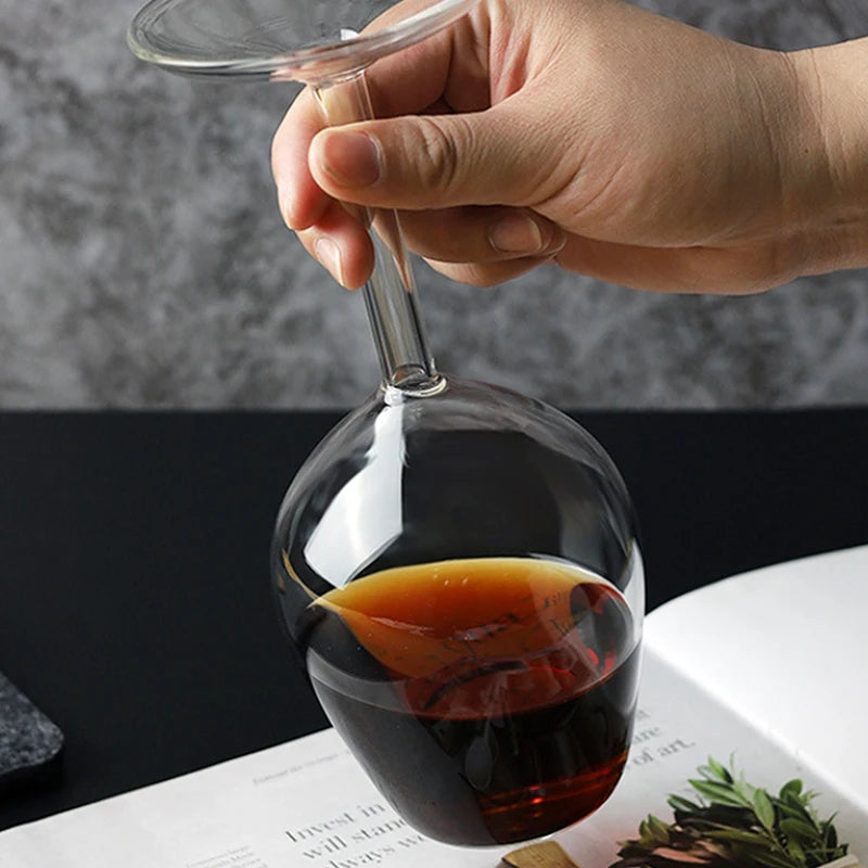 Upside Down Wine Goblet