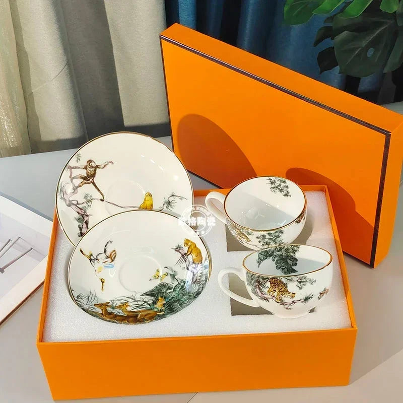 Jungle Ceramic Dinnerware Set