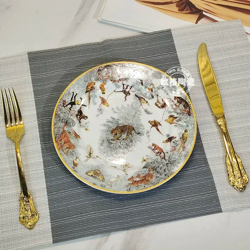 Jungle Ceramic Dinnerware Set