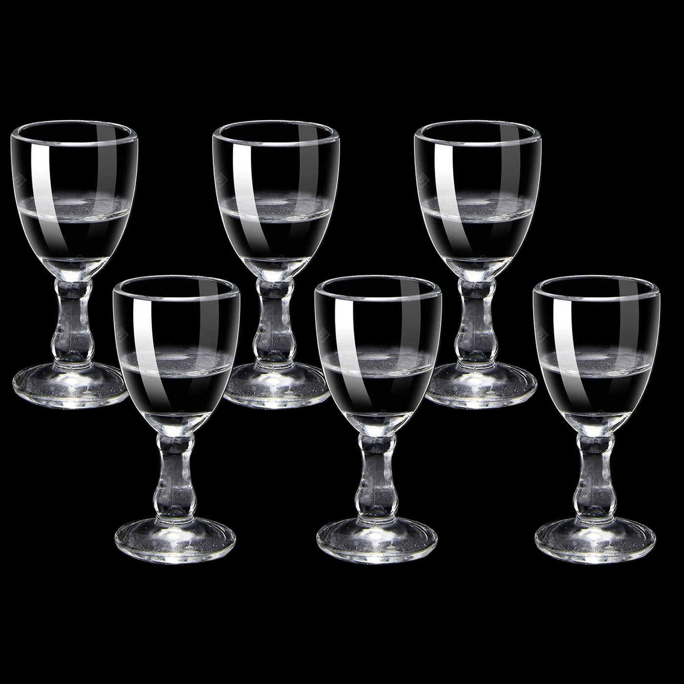 Mini Footed Shot Glasses