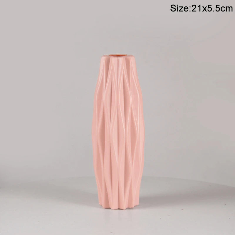 Modern Plastic Flower Vase