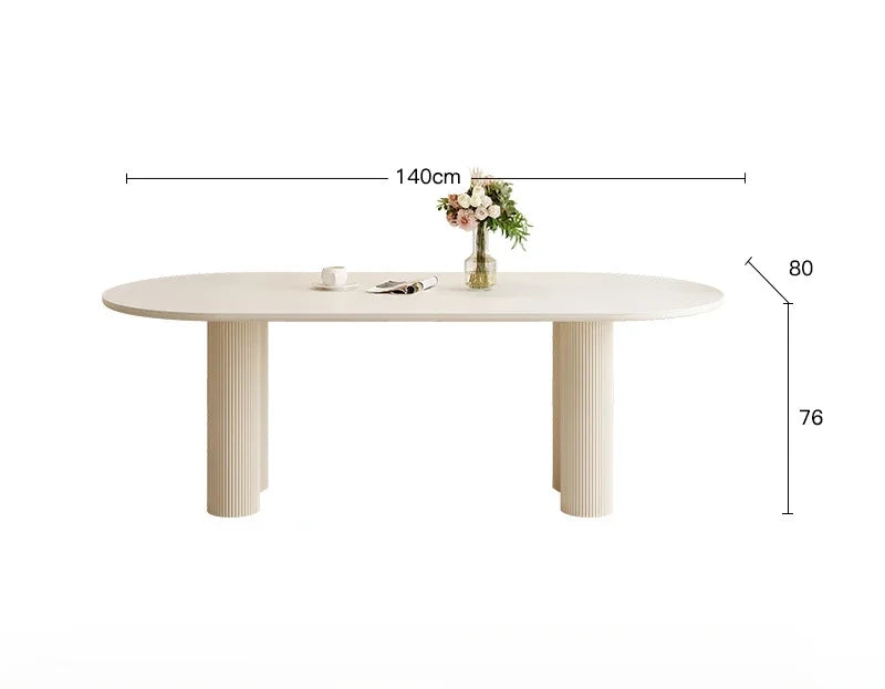 Oval Sintered Dining Set