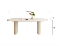 Oval Sintered Dining Set