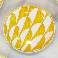 Geometric Bone China Tableware