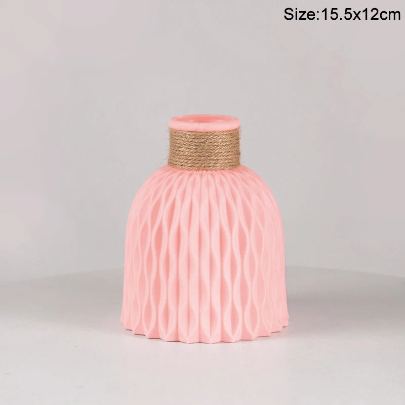 Modern Plastic Flower Vase